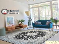 دکوراسیون فرش 1500 شانه برجسته اصفهان کاربنی